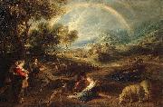 Peter Paul Rubens Landscape with Rainbow Spain oil painting artist